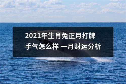 2025年生肖兔正月打牌手气怎么样一月财运分析