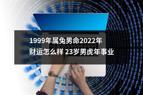 1999年属兔男命2025年财运怎么样23岁男虎年事业