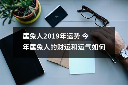 属兔人2019年运势今年属兔人的财运和运气如何