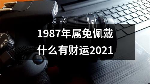 1987年属兔佩戴什么有财运2025