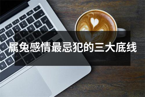 <h3>属兔感情忌犯的三大底线