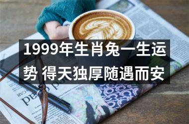 <h3>1999年生肖兔一生运势 得天独厚随遇而安