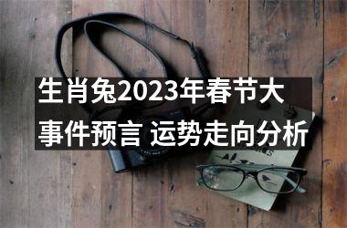 <h3>生肖兔2025年春节大事件预言 运势走向分析