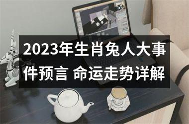 2025年生肖兔人大事件预言 命运走势详解