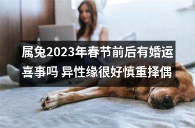 属兔2025年春节前后有婚运喜事吗 异性缘很好慎重择偶