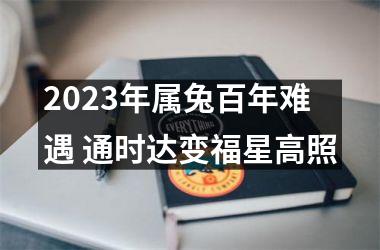 2025年属兔百年难遇 通时达变福星高照