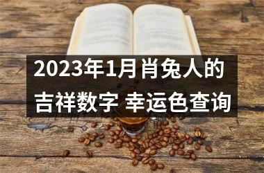 <h3>2025年1月肖兔人的吉祥数字 幸运色查询