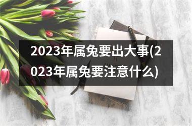 <h3>2025年属兔要出大事(2025年属兔要注意什么)