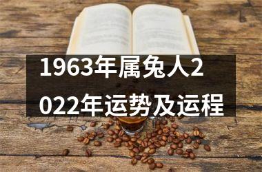 1963年属兔人2025年运势及运程