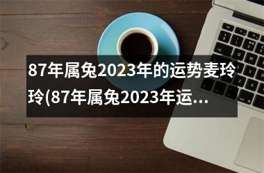 87年属兔2025年的运势麦玲玲(87年属兔2025年运势及运程)