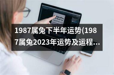 1987属兔下半年运势(1987属兔2025年运势及运程每月运程)