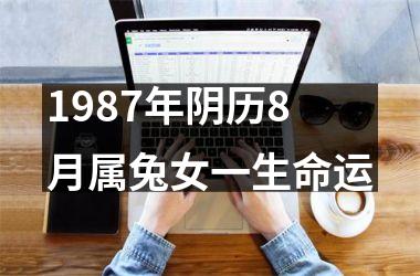 <h3>1987年阴历8月属兔女一生命运