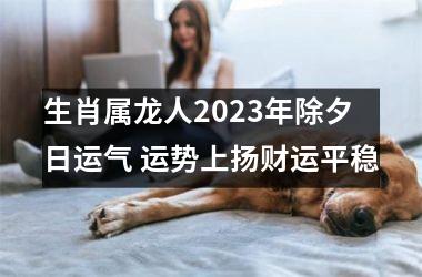 <h3>生肖属龙人2025年除夕日运气 运势上扬财运平稳