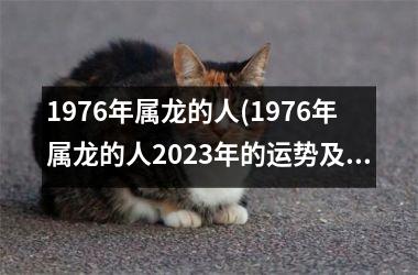 <h3>1976年属龙的人(1976年属龙的人2025年的运势及运程)