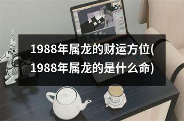 <h3>1988年属龙的财运方位(1988年属龙的是什么命)