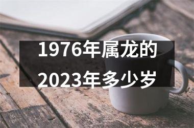 <h3>1976年属龙的2025年多少岁