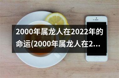 2000年属龙人在2025年的命运(2000年属龙人在2025年的学业运势)