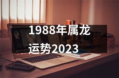 1988年属龙运势2025