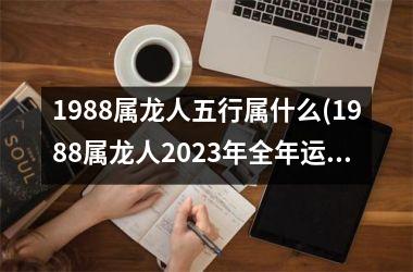 1988属龙人五行属什么(1988属龙人2025年全年运势详解)