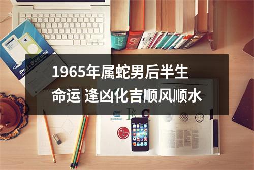 1965年属蛇男后半生命运逢凶化吉顺风顺水