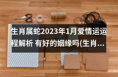 生肖属蛇2025年1月爱情运运程解析 有好的姻缘吗(生肖属狗2025年运程)