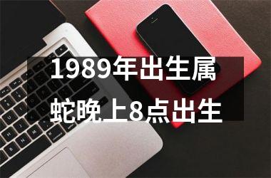 1989年出生属蛇晚上8点出生