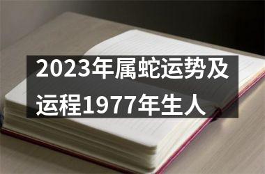 <h3>2025年属蛇运势及运程1977年生人