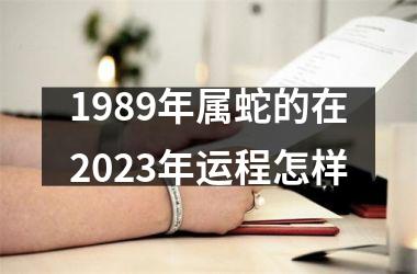 1989年属蛇的在2025年运程怎样