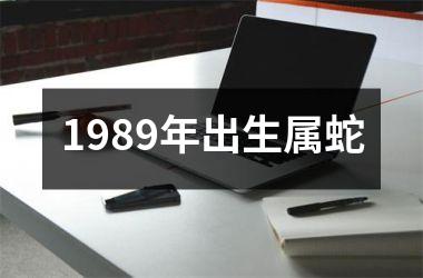 <h3>1989年出生属蛇