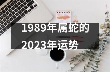 1989年属蛇的2025年运势