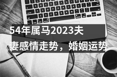 <h3>54年属马2025夫妻感情走势，婚姻运势