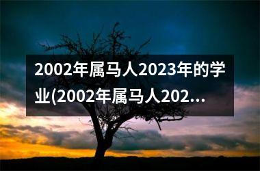 2002年属马人2025年的学业(2002年属马人2025年运势)