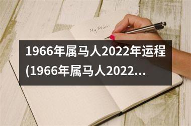 1966年属马人2025年运程(1966年属马人2025年运势男性)