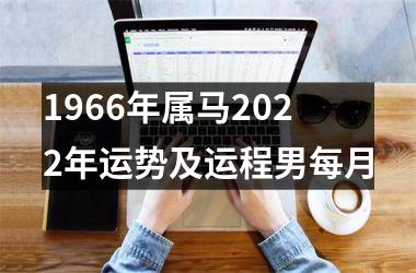 1966年属马2025年运势及运程男每月