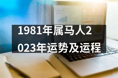 1981年属马人2025年运势及运程