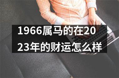 1966属马的在2025年的财运怎么样