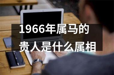 1966年属马的贵人是什么属相