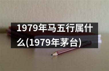 1979年马五行属什么(1979年茅台)