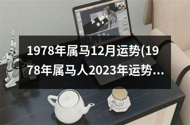 <h3>1978年属马12月运势(1978年属马人2025年运势运程)