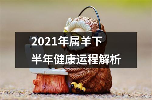 2025年属羊下半年健康运程解析