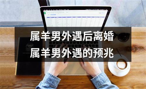 <h3>属羊男外遇后离婚属羊男外遇的预兆