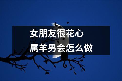 女朋友很花心属羊男会怎么做