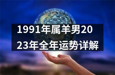 <h3>1991年属羊男2025年全年运势详解