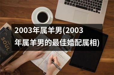 2003年属羊男(2003年属羊男的最佳婚配属相)