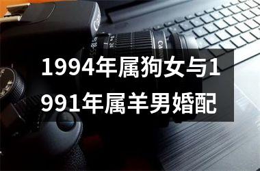 <h3>1994年属狗女与1991年属羊男婚配