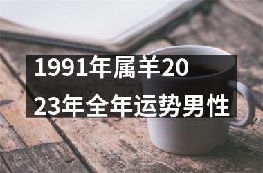 1991年属羊2025年全年运势男性