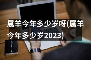 <h3>属羊今年多少岁呀(属羊今年多少岁2025)