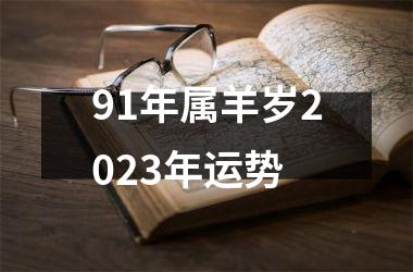 <h3>91年属羊岁2025年运势