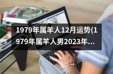 <h3>1979年属羊人12月运势(1979年属羊人男2025年运势及运程)