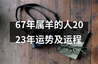 67年属羊的人2025年运势及运程